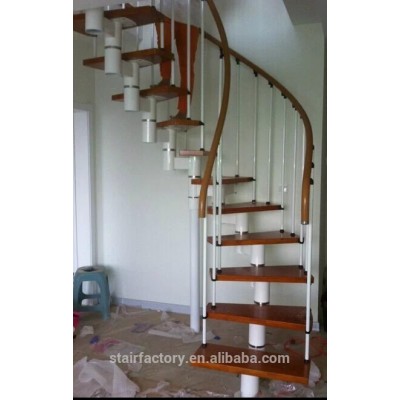 Adjustable stringer Stairs simple and stylish design, solid wood treads,TS-95